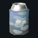 Claude Monet - Water Lilies, Evening Effect Can Cooler<br><div class="desc">Water Lilies,  Evening Effect / Nympheas,  Effet du soir - Claude Monet,  Oil on Canvas,  1897</div>