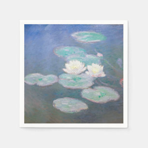 Claude Monet - Water Lilies, Evening Effect Napkin