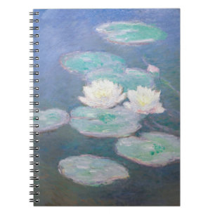 Claude Monet - Water Lilies, Evening Effect Notebook