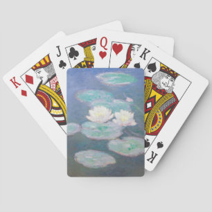 Claude Monet - Water Lilies, Evening Effect Playing Cards