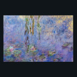 Claude Monet - Water Lilies Faux Canvas Print<br><div class="desc">Water Lilies / Nympheas by Claude Monet in 1916-1919</div>