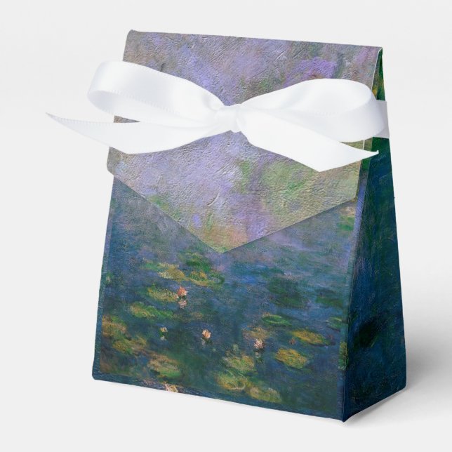Claude Monet - Water Lilies Favor Box (Front Side)