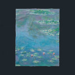 Claude Monet - Water Lilies Fleece Blanket<br><div class="desc">Claude Monet - Water Lilies 1906</div>