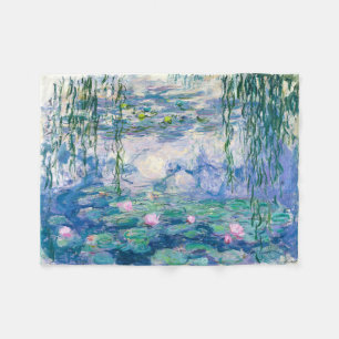 CLAUDE MONET - Water lilies Fleece Blanket