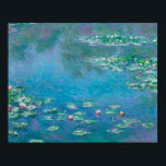 Claude Monet. Water Lilies. French impressionism Poster<br><div class="desc">Claude Monet "Water Lilies" poster.</div>