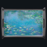Claude Monet. Water Lilies. French impressionism Serving Tray<br><div class="desc">Claude Monet "Water Lilies" serving tray.</div>