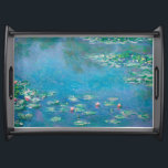 Claude Monet. Water Lilies. French impressionism Serving Tray<br><div class="desc">Claude Monet "Water Lilies" serving tray.</div>