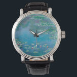 Claude Monet. Water Lilies. French impressionism Watch<br><div class="desc">Claude Monet "Water Lilies" watch.</div>
