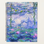 Claude Monet Water Lilies French Impressionist Art Planner<br><div class="desc">Claude Monet Water Lilies French Impressionist Art
Water Lilies (or Nympheas ) is a series of approximately 250 oil paintings by French Impressionist Claude Monet. The paintings depict Monet's flower garden at Giverny.</div>
