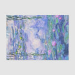 Claude Monet Water Lilies French Impressionist Art Tissue Paper<br><div class="desc">Claude Monet Water Lilies French Impressionist Art
Water Lilies (or Nympheas ) is a series of approximately 250 oil paintings by French Impressionist Claude Monet. The paintings depict Monet's flower garden at Giverny.</div>