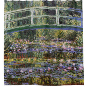 Claude Monet,water lilies,japanese bridge,garden,