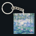 CLAUDE MONET - Water lilies Keychain<br><div class="desc">CLAUDE MONET - Water lilies
Oil on canvas; reproduction</div>