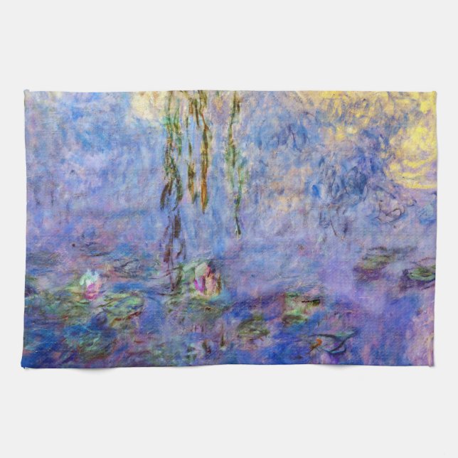 Claude Monet - Water Lilies Kitchen Towel (Horizontal)