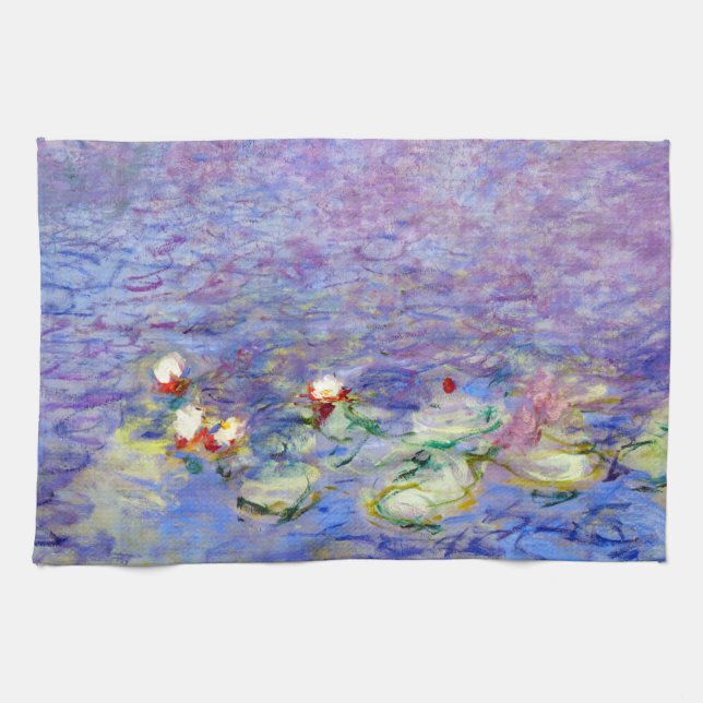Claude Monet - Water Lilies Kitchen Towel (Horizontal)