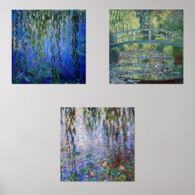 Claude Monet - Water Lilies Masterpieces Selection (Front)