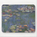 Claude Monet - Water Lilies Mouse Pad<br><div class="desc">Water Lilies by Claude Monet, 1916. Claude Monet was a founder of French Impressionist painting, and the most consistent and prolific practitioner of the movement's philosophy of expressing one's perceptions before nature, especially as applied to plein-air landscape painting. The term "Impressionism" is derived from the title of his painting Impression,...</div>