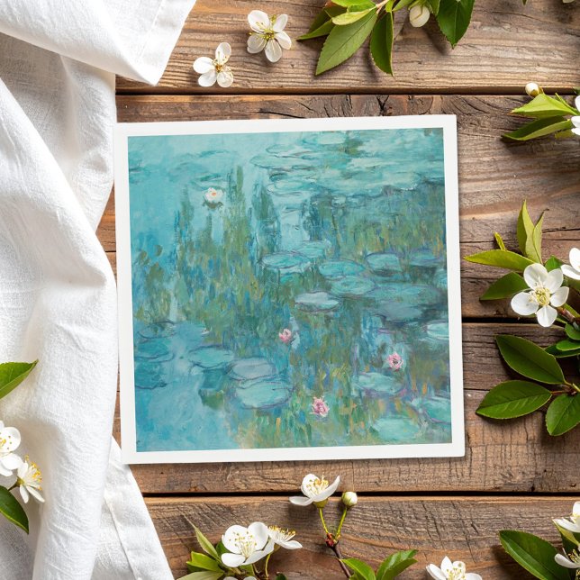 Claude Monet Water Lilies Napkin (Creator Uploaded)