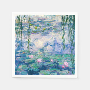 CLAUDE MONET - Water lilies Napkin