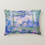 Claude Monet - Water Lilies / Nympheas 1919 Accent Pillow<br><div class="desc">Water Lilies / Nympheas (W.1852) - Claude Monet,  Oil on Canvas,  1916-1919</div>