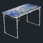 Claude Monet - Water Lilies / Nympheas 1919 Beer Pong Table<br><div class="desc">Water Lilies / Nympheas (W.1852) - Claude Monet,  Oil on Canvas,  1916-1919</div>