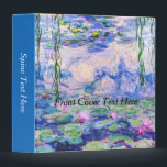 Claude Monet - Water Lilies / Nympheas 1919 Binder<br><div class="desc">Water Lilies / Nympheas (W.1852) - Claude Monet,  Oil on Canvas,  1916-1919</div>