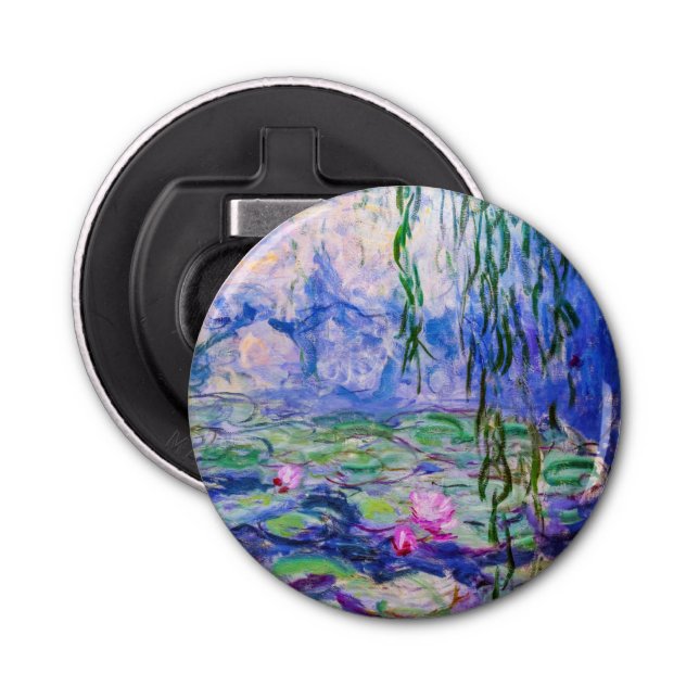 Claude Monet - Water Lilies / Nympheas 1919 Bottle Opener (Front)