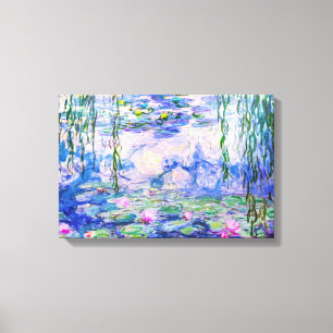 Claude Monet - Water Lilies / Nympheas 1919 Canvas Print