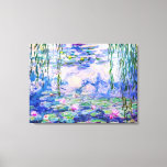 Claude Monet - Water Lilies / Nympheas 1919 Canvas Print<br><div class="desc">Water Lilies / Nympheas (W.1852) - Claude Monet,  Oil on Canvas,  1916-1919</div>