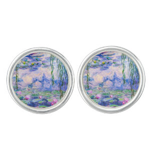 Claude Monet - Water Lilies / Nympheas 1919 Cufflinks