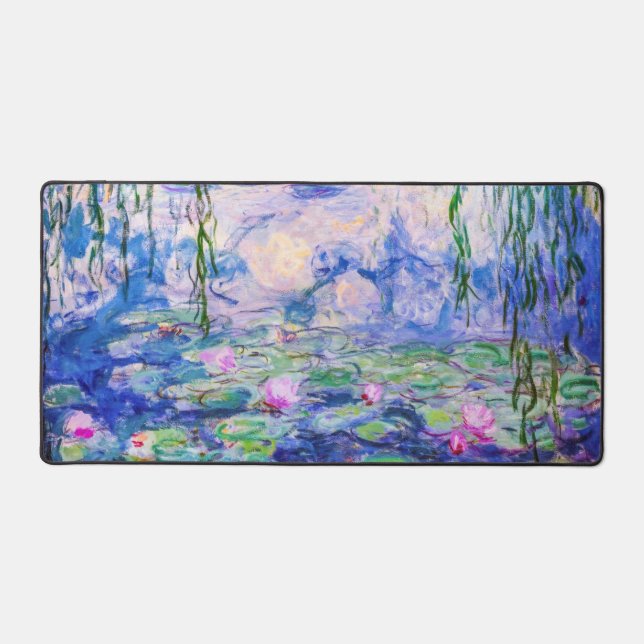 Claude Monet - Water Lilies / Nympheas 1919 Desk Mat (Front)