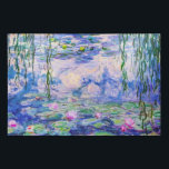 Claude Monet - Water Lilies / Nympheas 1919 Faux Canvas Print<br><div class="desc">Water Lilies / Nympheas (W.1852) - Claude Monet,  Oil on Canvas,  1916-1919</div>
