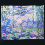Claude Monet - Water Lilies / Nympheas 1919 Fleece Blanket<br><div class="desc">Water Lilies / Nympheas (W.1852) - Claude Monet,  Oil on Canvas,  1916-1919</div>