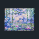 Claude Monet - Water Lilies / Nympheas 1919 Fleece Blanket<br><div class="desc">Water Lilies / Nympheas (W.1852) - Claude Monet, Oil on Canvas, 1916-1919</div>