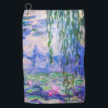 Claude Monet - Water Lilies / Nympheas 1919 Golf Towel<br><div class="desc">Water Lilies / Nympheas (W.1852) - Claude Monet, Oil on Canvas, 1916-1919</div>