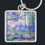 Claude Monet - Water Lilies / Nympheas 1919 Keychain<br><div class="desc">Water Lilies / Nympheas (W.1852) - Claude Monet,  Oil on Canvas,  1916-1919</div>