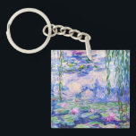 Claude Monet - Water Lilies / Nympheas 1919 Keychain<br><div class="desc">Water Lilies / Nympheas (W.1852) - Claude Monet,  Oil on Canvas,  1916-1919</div>