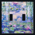 Claude Monet - Water Lilies / Nympheas 1919 Light Switch Cover<br><div class="desc">Water Lilies / Nympheas (W.1852) - Claude Monet,  Oil on Canvas,  1916-1919</div>