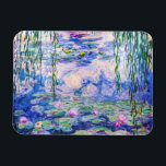 Claude Monet - Water Lilies / Nympheas 1919 Magnet<br><div class="desc">Water Lilies / Nympheas (W.1852) - Claude Monet, Oil on Canvas, 1916-1919</div>