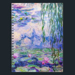 Claude Monet - Water Lilies / Nympheas 1919 Notebook<br><div class="desc">Water Lilies / Nympheas (W.1852) - Claude Monet, Oil on Canvas, 1916-1919</div>