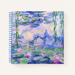 Claude Monet - Water Lilies / Nympheas 1919 Notebook