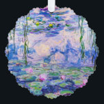 Claude Monet - Water Lilies / Nympheas 1919 Ornament Card<br><div class="desc">Water Lilies / Nympheas (W.1852) - Claude Monet,  Oil on Canvas,  1916-1919</div>