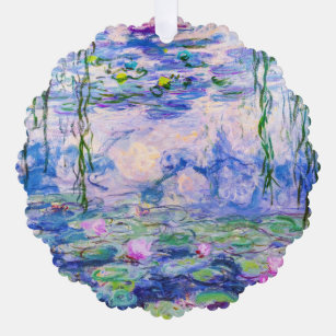 Claude Monet - Water Lilies / Nympheas 1919 Ornament Card