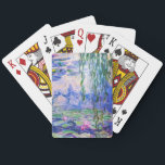 Claude Monet - Water Lilies / Nympheas 1919 Playing Cards<br><div class="desc">Water Lilies / Nympheas (W.1852) - Claude Monet,  Oil on Canvas,  1916-1919</div>