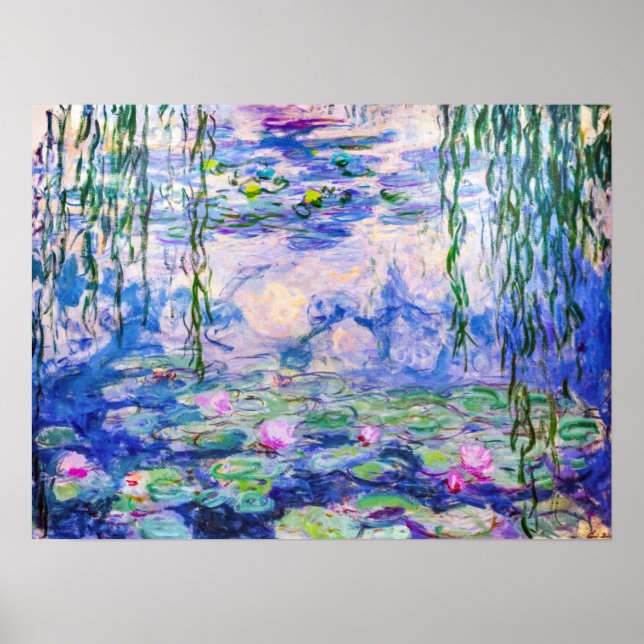 Claude Monet - Water Lilies / Nympheas 1919 Poster (Front)