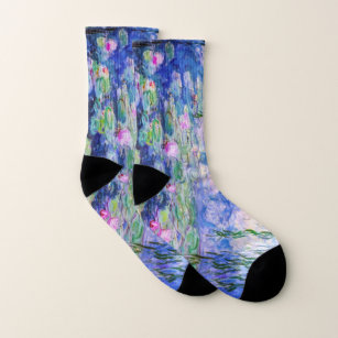 Claude Monet - Water Lilies / Nympheas 1919 Socks