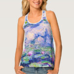 Claude Monet - Water Lilies / Nympheas 1919 Tank Top<br><div class="desc">Water Lilies / Nympheas (W.1852) - Claude Monet,  Oil on Canvas,  1916-1919</div>