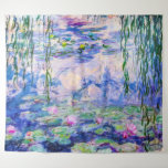 Claude Monet - Water Lilies / Nympheas 1919 Tapestry<br><div class="desc">Water Lilies / Nympheas (W.1852) - Claude Monet,  Oil on Canvas,  1916-1919</div>