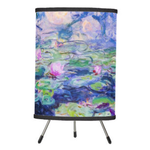 Claude Monet - Water Lilies / Nympheas 1919 Tripod Lamp