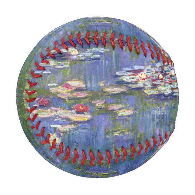 Claude Monet - Water Lilies / Nympheas Baseball (Front Left)