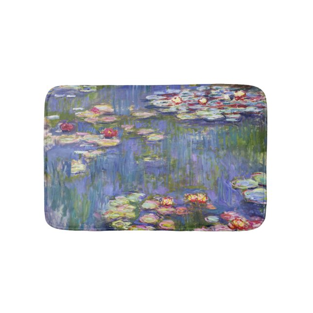 Claude Monet - Water Lilies / Nympheas Bath Mat (Front)